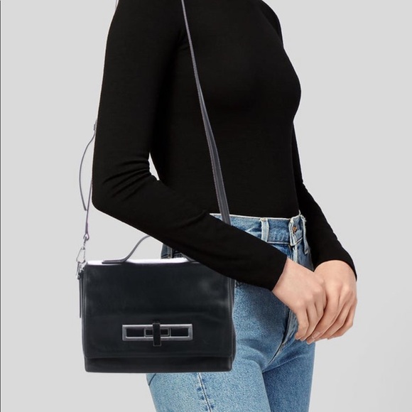 Theyskens’ Theory Leather Satchel/ Purse - Picture 1 of 5